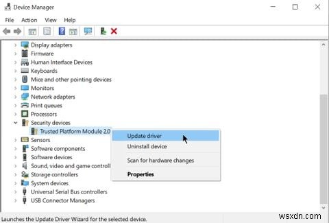 วิธีแก้ไขข้อผิดพลาด Trusted Module Platform (TPM) ใน Windows 10 