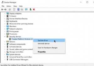 วิธีแก้ไขข้อผิดพลาด Trusted Module Platform (TPM) ใน Windows 10 