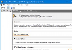 โมดูลแพลตฟอร์มที่เชื่อถือได้ (TPM) คืออะไร 