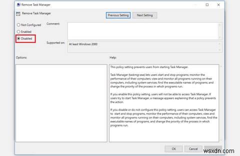 วิธีแก้ไข Task Manager ถูกปิดการใช้งานโดยผู้ดูแลระบบของคุณ Error ใน Windows 10 