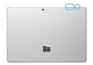 วิธีถ่ายภาพหน้าจอบนแท็บเล็ต Surface Pro 