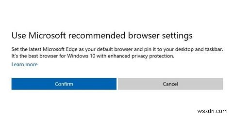 Windows 10 ในไม่ช้าจะทำให้คุณใช้ Microsoft Edge 