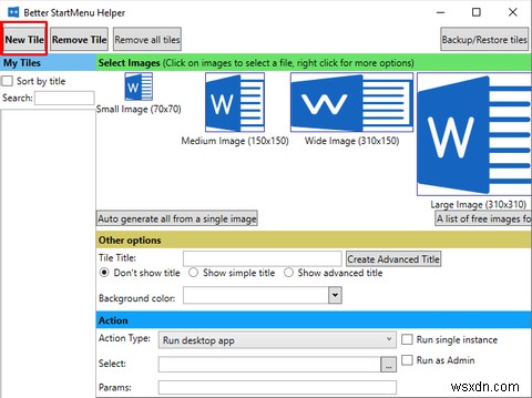 วิธีสร้างไทล์เมนูเริ่มแบบกำหนดเองใน Windows 10 