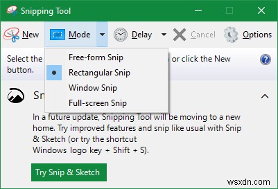 วิธีใช้เครื่องมือ Windows Snipping Tool สำหรับภาพหน้าจอของคุณ 