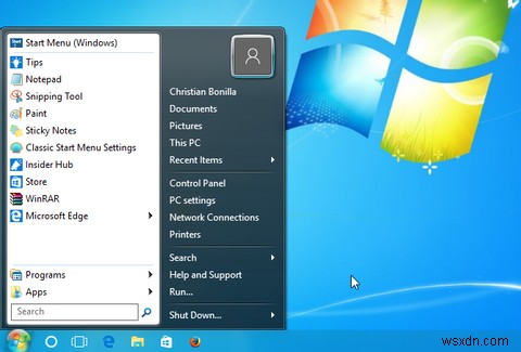 วิธีทำให้ Windows 10 ดูเหมือน Windows 7 หรือ XP 