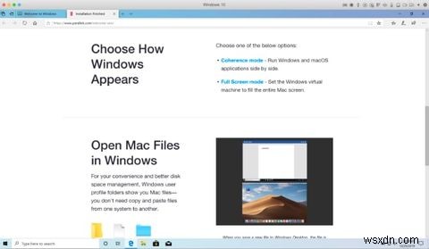 เรียกใช้ Windows บน Mac ของคุณด้วย Parallels Desktop 15 