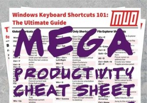 ดาวน์โหลด Cheat Sheet เพื่อเพิ่มผลผลิตได้ฟรี! 