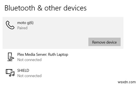 วิธีเปิดหรือแก้ไข Bluetooth บน Windows 10 