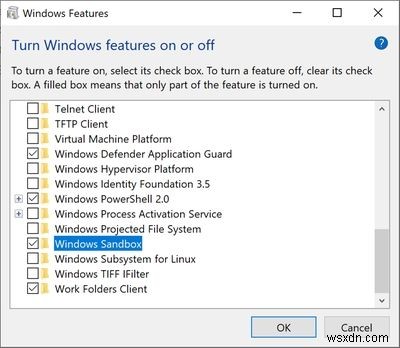 วิธีตั้งค่า Windows Sandbox บน Windows 10 