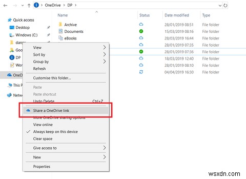 4 วิธีในการแชร์ไฟล์อย่างรวดเร็วจาก Windows Explorer 