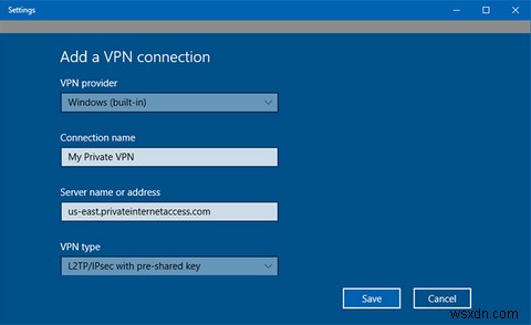 วิธีตั้งค่า VPN ใน Windows 10 