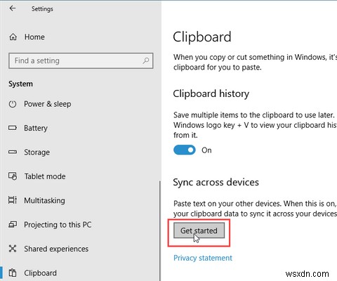 คลิปบอร์ด Windows 10 ใหม่:ทุกสิ่งที่คุณต้องการสำหรับการคัดลอกการวาง 