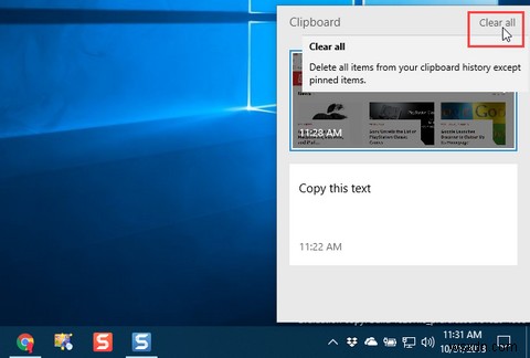 คลิปบอร์ด Windows 10 ใหม่:ทุกสิ่งที่คุณต้องการสำหรับการคัดลอกการวาง 