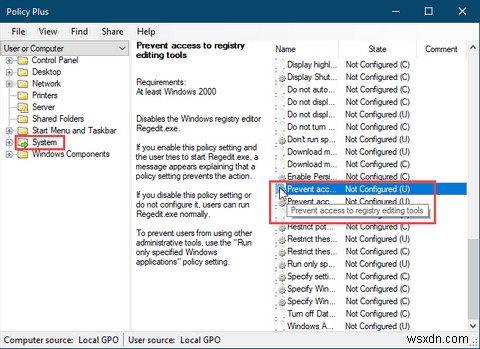 วิธีปิดการเข้าถึง Registry Editor ใน Windows 10 