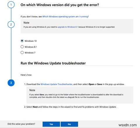 วิธีใช้ตัวแก้ไขปัญหา Windows Update 