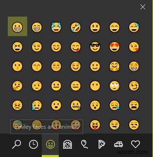 พิมพ์ Emojis ด้วยวิธีง่ายๆ บน Windows 10 ด้วยแผง Emoji 