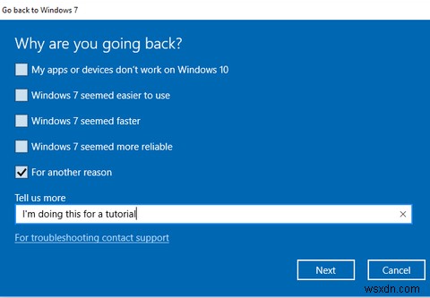 วิธีอัปเกรดเป็น Windows 10 อย่างปลอดภัยและดาวน์เกรดกลับไปเป็น Windows 7 หรือ 8.1 อีกครั้ง 