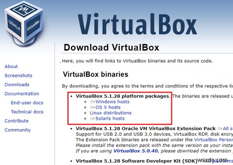 วิธีใช้ VirtualBox:คู่มือผู้ใช้ 