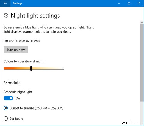 f.lux กับ Windows 10 Night Light:คุณควรใช้อันไหน? 