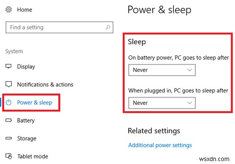 วิธีป้องกันไม่ให้พีซี Windows เข้าสู่โหมดสลีป 