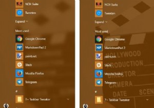 ใช้เคล็ดลับนี้เพื่อปรับแต่งความโปร่งใสของเมนูเริ่มใน Windows 10 