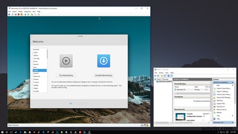 วิธีใช้ Hyper-V เพื่อเรียกใช้ Linux Distro บน Windows 10 
