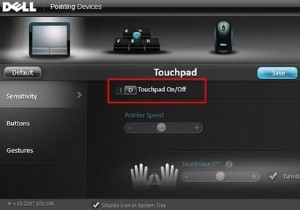 ปิดใช้งานทัชแพดอัตโนมัติเมื่อเชื่อมต่อเมาส์ใน Windows 10 
