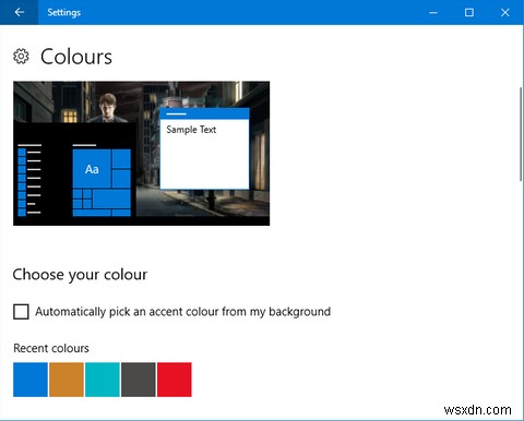 5 ปรับแต่งเพื่อทำให้ Windows มีสีสันมากขึ้น 