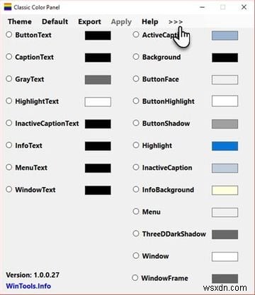 วิธีปรับแต่งสีใดก็ได้ใน Windows 10 ด้วยเครื่องมือฟรีหนึ่งชิ้น 