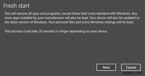 เหตุผลหนึ่งในการรีเซ็ตหรือรีเฟรช Windows 10:ความยุ่งเหยิง 