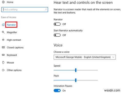 คำแนะนำสั้น ๆ เกี่ยวกับเครื่องมือช่วยสำหรับการเข้าถึงของ Windows 10 