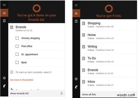 แอพ Windows 10 To-Do List ที่ดีที่สุดของคุณคือ Cortana + Wunderlist 