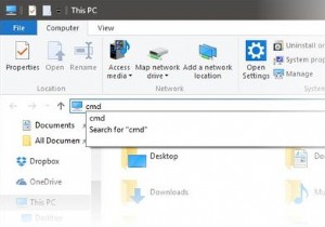 นี่เป็นวิธีที่เร็วที่สุดในการเปิดพรอมต์คำสั่งใน Windows 