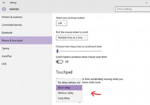 วิธีป้องกันการคลิกทัชแพดเมื่อพิมพ์ใน Windows 10 