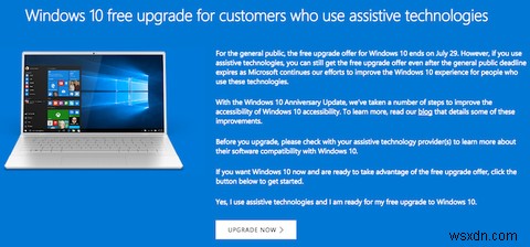 พลาดการอัปเกรด Windows 10 ฟรีหรือไม่ Psst นี่คือแบ็คดอร์! 