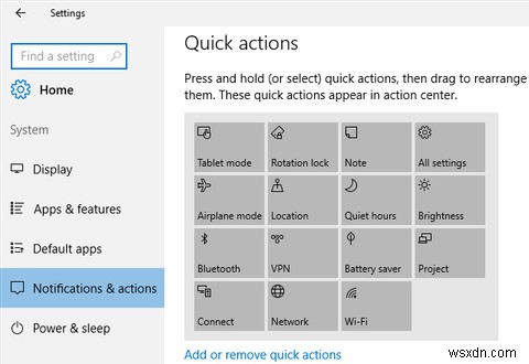 วิธีปรับแต่งและปิดการใช้งาน Windows 10 Action Center 