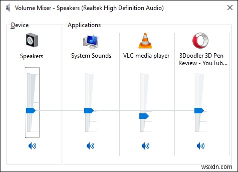 วิธีเปลี่ยนระดับเสียงตามแต่ละแอพใน Windows 10 