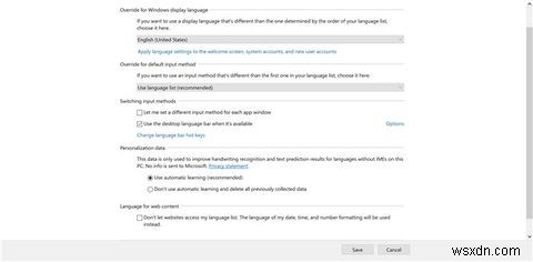 วิธีการใช้แถบภาษาของ Windows 10 เพื่อประโยชน์ของคุณ 