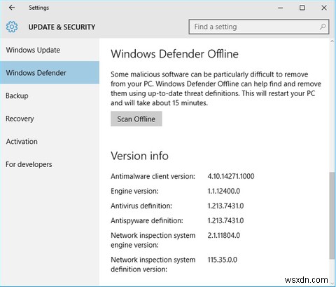 Windows Defender สามารถสแกนหามัลแวร์ใน Startup ได้แล้ว 