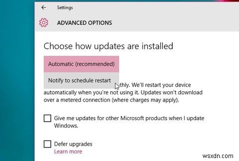 วิธีหยุดการอัปเดต Windows 10 จากการรีสตาร์ทโดยไม่ต้องถาม 