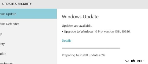 วิธีอัปเกรดเป็น Windows 10 เวอร์ชัน 1511 ทันที 