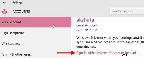 สร้างบัญชี Microsoft บน Windows 10 โดยใช้ Gmail หรือ Yahoo! 