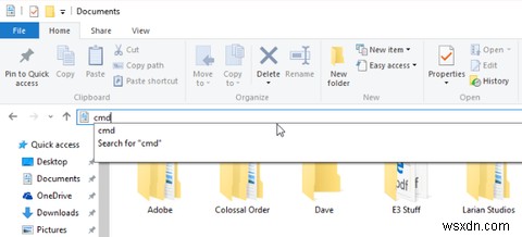 แถบที่อยู่ของ File Explorers มีคุณสมบัติที่ยอดเยี่ยมใน Windows 10 