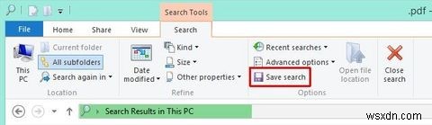 ตั้งค่า Windows Smart Folders โดยบันทึกการค้นหาของคุณ 