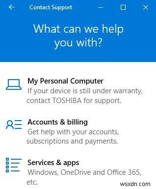 คุณจะได้รับความช่วยเหลือใน Windows 10 . ได้อย่างไร 