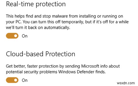 วิธีใช้การป้องกันมัลแวร์ของ Windows Defender บน Windows 10 