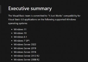 คุณสามารถเรียกใช้แอพ Visual Basic 6 บน Windows 11 ได้หรือไม่? 