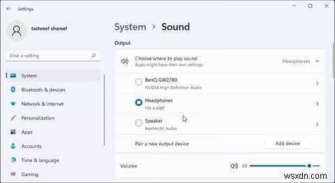 6 วิธีในการสลับอุปกรณ์เอาท์พุตเสียงใน Windows 11 