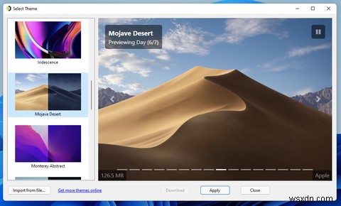 วิธีกำหนดค่าวอลเปเปอร์เดสก์ท็อปของ Windows 11 ให้เปลี่ยนตามเวลาที่กำหนด 