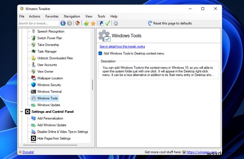 วิธีตั้งค่าทางลัดเครื่องมือ Windows ใน Windows 11 
